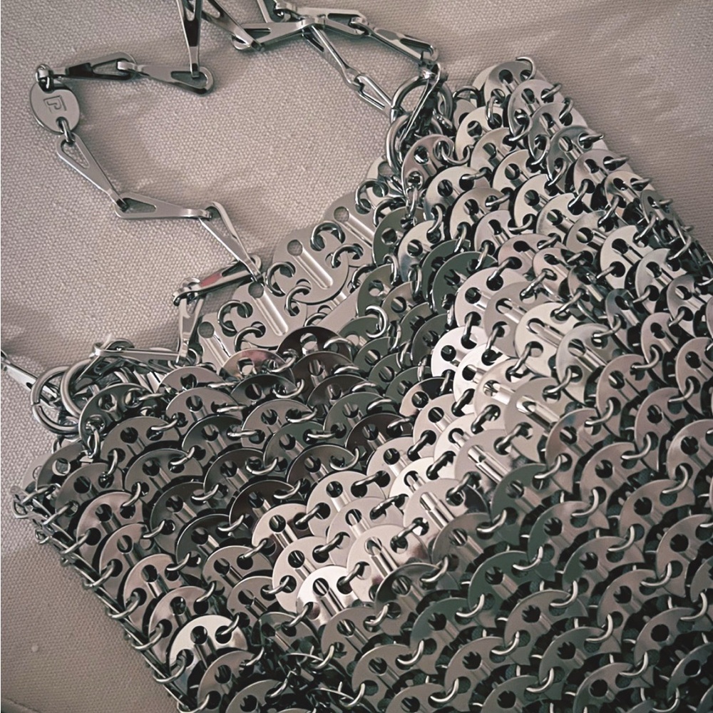 💯 Authentic RABANNE 1969 Chainmail Shoulder Bag